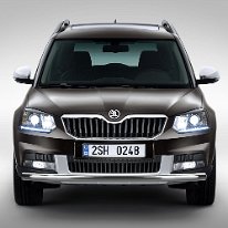 Skoda Yeti (facelift) '13-'17 Cityguard Spoiler Low bar (3)