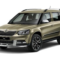 Skoda Yeti (facelift) '13-'17 Cityguard Spoiler Low bar (1)
