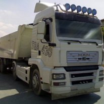 Bara inox lunga proiectoare plafon MAN TGA, TGX, XXL (4)