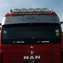 Bara inox lunga proiectoare plafon MAN TGA, TGX, XXL (6)