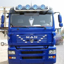 Bara inox proiectoare plafon MAN TGA, TGL, TGM, TGS, TGX (1)