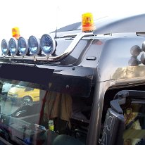 Bara inox proiectoare plafon MAN TGA, TGL, TGM, TGS, TGX (2)