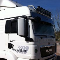 Bara inox proiectoare plafon MAN TGA, TGL, TGM, TGS, TGX (5)