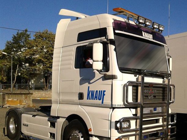 Bullbar Mega inox fata MAN TGA,TGL, TGS,TGX