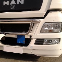 Bullbar inox fata MAN TGA,TGL, TGS,TGX (2)