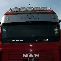 Parasolar inox MAN TGA, TGL, TGS, TGX (3)