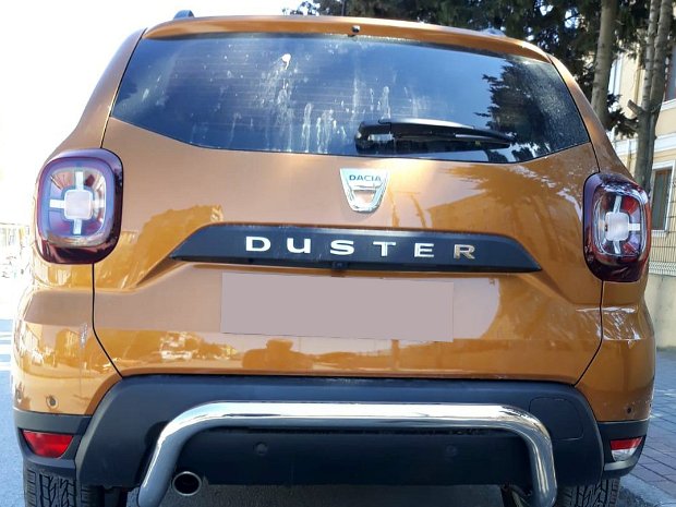 Bullbar inox spate Smile Dacia Duster '18+