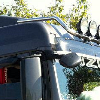 Bara inox lunga proiectoare plafon MAN TGA, TGX, XL (1)