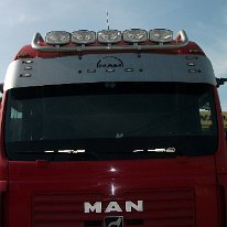 Bara inox lunga proiectoare plafon MAN TGA, TGX, XL (6)