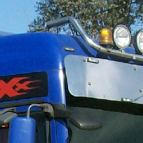 Parasolar inox MAN TGA, TGL, TGS, TGX (2)