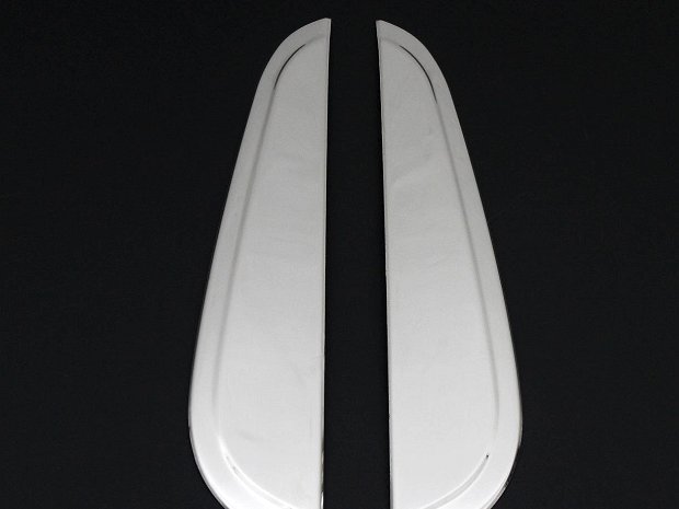 Ornament inox stalp portiera spate