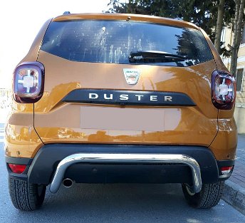 Bullbar inox spate Smile Dacia Duster '18+ Pret - Cere oferta