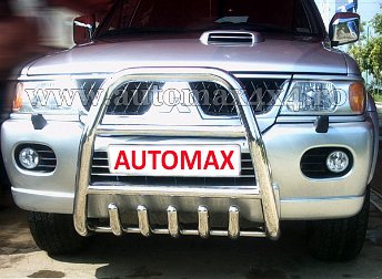 Mitsubishi Pajero Sport Bullbar inox BC652 Pret - Cere oferta