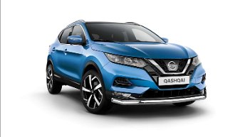 Nissan Qashai J11 (facelift) '17+ Cityguard Spoiler Low bar (1)