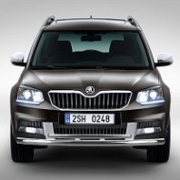 Skoda Yeti (facelift) '13-'17 Cityguard Spoiler Low bar (2)