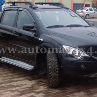 Ssang Yong Actyon Prag aluminiu argintiu PAA02 Pret - Cere oferta