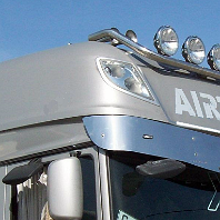 Bara inox proiectoare tavan DAF XF 105 cabina inalta (1) Pret - Cere oferta