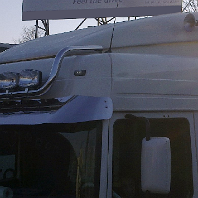 Bara inox proiectoare tavan DAF XF 95, DAF XF 105 cabina standard Pret - Cere oferta