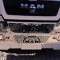 Grila fata din inox MAN TGX, MAN TGS (1)