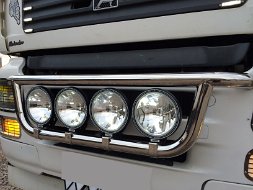 Bullbar inox fata MAN TGA,TGL, TGS,TGX