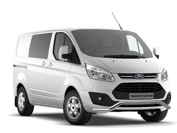 Ford Transit Custom '12+ Cityguard Spoiler Low bar