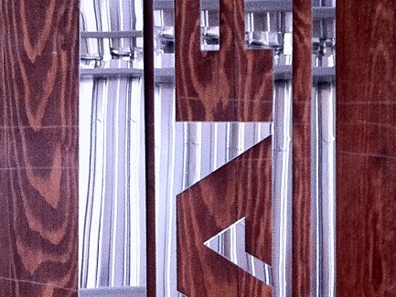 Ornament inox stalp portiera DAF XF 95, DAF XF 105