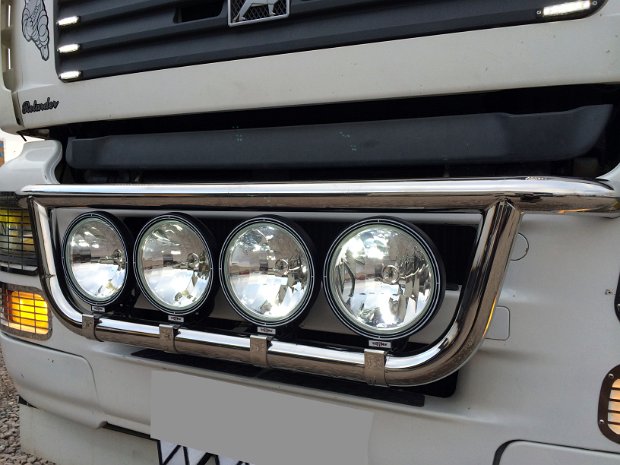 Bullbar inox fata MAN TGA,TGL, TGS,TGX