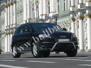 Modele bullbar Audi Q7 Bullbar inox Audi Q7, praguri inox Audi Q7, praguri aluminiu Audi Q7, scut metalic motor Audi Q7, carlig tractare Audi...