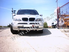 BMW X5 Bullbar inox zapada Bullbar inox BMW X5, praguri inox BMW X5, praguri aluminiu BMW X5, scut metalic motor BMW X5, carlig tractare BMW X5, jenti aliaj BMW X5, paravanturi geam BMW...