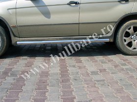 BMW X5 Prag inox P004 (1) Bullbar inox BMW X5, praguri inox BMW X5, praguri aluminiu BMW X5, scut metalic motor BMW X5, carlig tractare BMW X5, jenti aliaj BMW X5, paravanturi geam BMW...