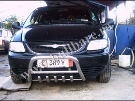 C. G. Voyager Bullbar inox B004 (2) Bullbar inox Chrysler Grand Voyager, bullbar poliuretan Chrysler Grand Voyager, praguri inox Chrysler Grand Voyager, praguri aluminiu Chrysler Grand Voyager,...