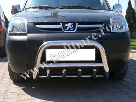 C. Berlingo 98-07 Bullbar inox B004 (2) Bullbar inox Citroen Berlingo '98-'07, bullbar poliuretan Citroen Berlingo '98-'07, praguri inox Citroen Berlingo '98-'07, praguri aluminiu Citroen Berlingo...