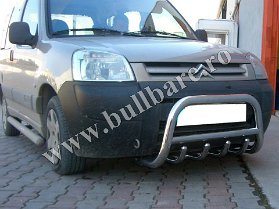 C. Berlingo 98-07 Bullbar inox B004 Bullbar inox Citroen Berlingo '98-'07, bullbar poliuretan Citroen Berlingo '98-'07, praguri inox Citroen Berlingo '98-'07, praguri aluminiu Citroen Berlingo...