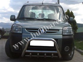 C. Berlingo Adventure 2005- Bullbar inox B004 (1) Bullbar inox Citroen Belingo Adventure '05+, bullbar poliuretan Citroen Belingo Adventure '05+, praguri inox Citroen Belingo Adventure '05+, praguri aluminiu...