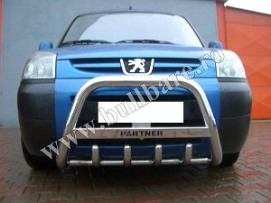 CITROEN BERLINGO 98-07 Bullbar inox Citroen Berlingo '98-'07, bullbar poliuretan Citroen Berlingo '98-'07, praguri inox Citroen Berlingo...