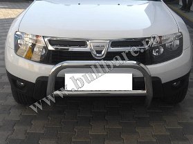 D. Duster Bullbar inox B001 (4) Bullbar inox Dacia Duster, bullbar poliuretan Dacia Duster, praguri inox Dacia Duster, praguri aluminiu Dacia Duster, toros-uri Dacia Duster, scut metalic motor...
