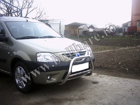 D. Logan MCV Bullbar inox B001 (2) Bullbar inox Dacia Logan MCV, bullbar poliuretan Dacia Logan MCV, praguri inox Dacia Logan MCV, praguri aluminiu Dacia Logan MCV, toros-uri Dacia Logan MCV,...