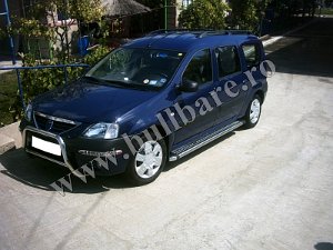 DACIA LOGAN MCV Bullbar inox Dacia Logan MCV, bullbar poliuretan Dacia Logan MCV, praguri inox Dacia Logan MCV, praguri aluminiu Dacia...