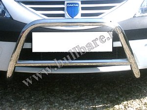 DACIA LOGAN Bullbar inox Dacia Logan, bullbar poliuretan Dacia Logan, praguri inox Dacia Logan, praguri aluminiu Dacia Logan,...
