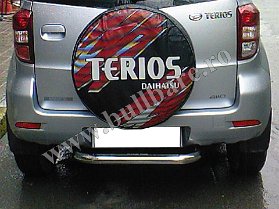 D. Terios 07+ Bullbar spate BS007 (1) Bullbar inox Daihatsu Terios '07+, bullbar poliuretan Daihatsu Terios '07+, praguri inox Daihatsu Terios '07+, praguri aluminiu Daihatsu Terios '07+, toros-uri...