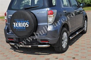 D. Terios 10+ Bullbar spate BS008 (1) Bullbar inox Daihatsu Terios '10+, bullbar poliuretan Daihatsu Terios '10+, praguri inox Daihatsu Terios '10+, praguri aluminiu Daihatsu Terios '10+, toros-uri...