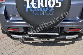 D. Terios 10+ Bullbar spate BS008 (2) Bullbar inox Daihatsu Terios '10+, bullbar poliuretan Daihatsu Terios '10+, praguri inox Daihatsu Terios '10+, praguri aluminiu Daihatsu Terios '10+, toros-uri...