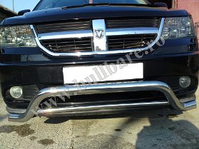 D. Journey Bullbar inox (3) Bullbar inox Dodge Journey, bullbar poliuretan Dodge Journey, praguri inox Dodge Journey, praguri aluminiu Dodge Journey, toros-uri Dodge Journey, scut metalic...
