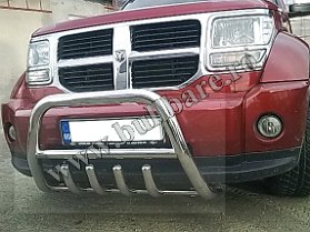 D. Nitro Bullbar inox B004 (3) Bullbar inox Dodge Nitro, bullbar poliuretan Dodge Nitro, praguri inox Dodge Nitro, praguri aluminiu Dodge Nitro, toros-uri Dodge Nitro, scut metalic motor...