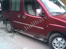 F. DOBLO 01-05 Praguri inox P016 (2) Bullbar inox Fiat Doblo '01-'05, bullbar poliuretan Fiat Doblo '01-'05, praguri inox Fiat Doblo '01-'05, praguri aluminiu Fiat Doblo '01-'05, toros-uri Fiat...
