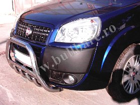 F. DOBLO 05-10 Bullbar inox B005 (2) Bullbar inox Fiat Doblo '05-'10, bullbar poliuretan Fiat Doblo '05-'10, praguri inox Fiat Doblo '05-'10, praguri aluminiu Fiat Doblo '05-'10, toros-uri Fiat...