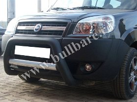 F. DOBLO 05-10 Bullbar poliuretan BP002 Bullbar inox Fiat Doblo '05-'10, bullbar poliuretan Fiat Doblo '05-'10, praguri inox Fiat Doblo '05-'10, praguri aluminiu Fiat Doblo '05-'10, toros-uri Fiat...