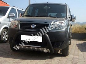 F. DOBLO 05-10 Bullbar poliuretan BP003 (1) Bullbar inox Fiat Doblo '05-'10, bullbar poliuretan Fiat Doblo '05-'10, praguri inox Fiat Doblo '05-'10, praguri aluminiu Fiat Doblo '05-'10, toros-uri Fiat...