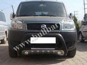 F. DOBLO 05-10 Bullbar poliuretan BP003 (2) Bullbar inox Fiat Doblo '05-'10, bullbar poliuretan Fiat Doblo '05-'10, praguri inox Fiat Doblo '05-'10, praguri aluminiu Fiat Doblo '05-'10, toros-uri Fiat...