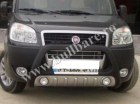 F. DOBLO 05-10 Bullbar poliuretan BP003 (5) Bullbar inox Fiat Doblo '05-'10, bullbar poliuretan Fiat Doblo '05-'10, praguri inox Fiat Doblo '05-'10, praguri aluminiu Fiat Doblo '05-'10, toros-uri Fiat...